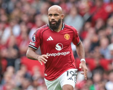 Manchester United 'dan Bryan Mbeumo 30 Ağustos 2025' te Old Trafford, Manchester, İngiltere 'de oynanan Manchester United-Burnley maçında