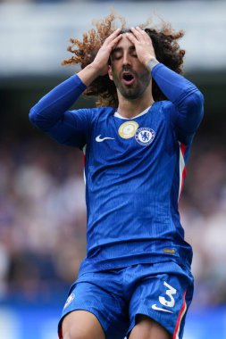 Chelsea 'den Marc Cucurella Premier Lig karşılaşmasında Chelsea Fulham' a karşı Stamford Bridge, Londra, 30 Ağustos 2025