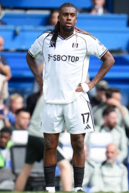 Premier Lig karşılaşmasında Fulham 'dan Alex Iwobi, 30 Ağustos 2025' te Stamford Bridge, Londra 'da Chelsea Fulham' a karşı.