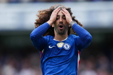 Chelsea 'den Marc Cucurella Premier Lig karşılaşmasında Chelsea Fulham' a karşı Stamford Bridge, Londra, 30 Ağustos 2025