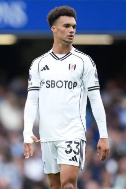 Fulham 'dan Antonee Robinson Premier Lig karşılaşmasında Chelsea Fulham' a karşı Stamford Bridge, Londra, Birleşik Krallık, 30 Ağustos 2025