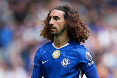 Chelsea 'den Marc Cucurella Premier Lig karşılaşmasında Chelsea Fulham' a karşı Stamford Bridge, Londra, 30 Ağustos 2025