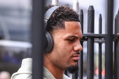 Brentford 'dan Myles Peart-Harris, 30 Ağustos 2025' te İngiltere 'nin Sunderland-Brentford Stadyumu' nda oynanan Premier League maçı sırasında geldi.