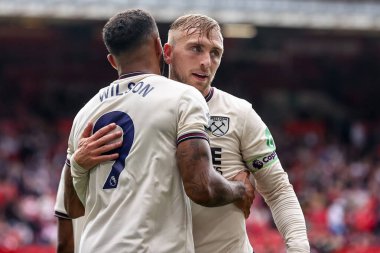 West Ham United takımından Callum Wilson, İngiltere 'nin Nottingham şehrinde oynanan Premier League maçı Nottingham Forest-West Ham United maçında 0-3' lük galibiyetini kutluyor.