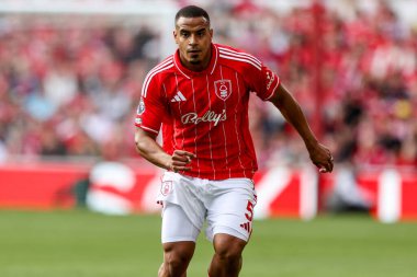 Nottingham Ormanı 'ndan Murillo Premier Lig maçı sırasında Nottingham Forest, West Ham United' a karşı City Ground, Nottingham, İngiltere 'de 31 Ağustos 2025