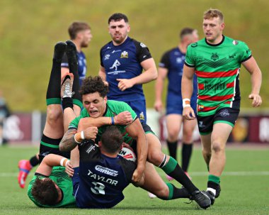 Kuzey Galler Haçlıları 'ndan Lucas Green, 31 Ağustos 2025' te Stadiwm CSM, Colwyn Bay, Birleşik Krallık 'ta North Wales Crusaders - Keighley Cougars maçında Kuzey Galler 1.