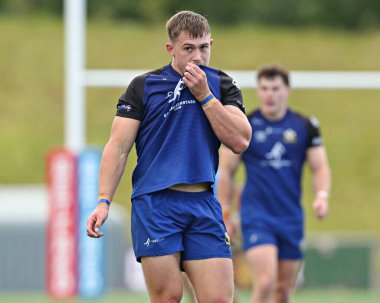 Kuzey Galler Haçlıları 'ndan Kieran Taylor, 1. Betfred Ligi maçında North Wales Haçlılarına karşı Stadiwm CSM, Colwyn Bay, Birleşik Krallık, 31 Ağustos 2025