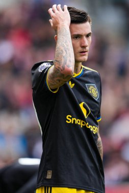 Manchester United 'dan Benjamin Seiko Premier League karşılaşmasında Brentford Manchester United' a karşı Gtech Community Stadyumu, Londra, 27 Eylül 2025 