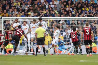Bournemouth takımından Antoine Semenyo Premier League maçında Leeds United ile Bournemouth arasında 27 Eylül 2025 'te oynanan Elland Road, Leeds maçında 0-1 berabere kaldı. 