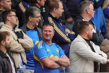 Leeds taraftarları 27 Eylül 2025 'te Leeds United ile Bournemouth arasında oynanan Premier League maçında Leeds taraftarları Elland Road, Leeds, İngiltere' de karşı karşıya geldiler.