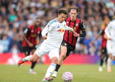 Ethan Ampadu of Leeds United in action during the Premier League match Leeds United vs Bournemouth at Elland Road, Leeds, United Kingdom, 27th September 2025