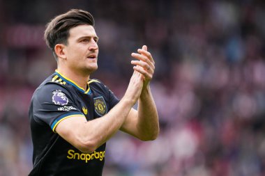 Manchester United takımından Harry Maguire Premier League maçında Brentford Manchester United 'a karşı Gtech Community Stadyumu, Londra, Birleşik Krallık, 27 Eylül 2025 