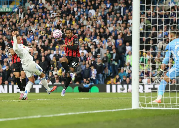 Eli Junior Kroupi of Bournemouth scores to make it 2-2 during the Premier League match Leeds United vs Bournemouth at Elland Road, Leeds, United Kingdom, 27th September 2025