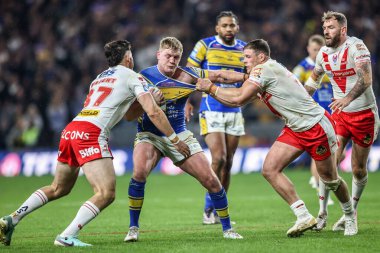 Leeds Rhinos takımından James McDonnell, 27 Eylül 2025 'te Leeds Stadyumu' nda oynanan Betfred Süper Lig eleme karşılaşmasında elendi.