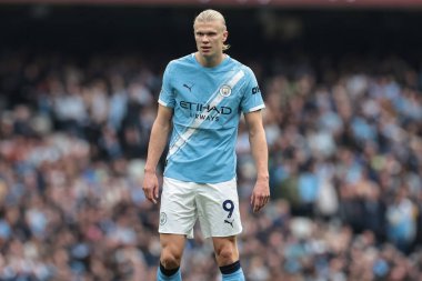 Manchester City ile Burnley arasındaki Premier League maçı sırasında Manchester City 'den Erling Haaland 27 Eylül 2025' te Etihad Stadyumu 'nda karşı karşıya geldi. 
