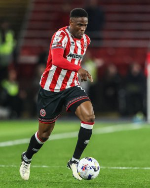 Sheffield United takımından Chiedozie Ogbene 30 Eylül 2025 'te Sheffield United ile Southampton arasında oynanan maçta