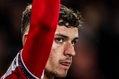 Sheffield United takımından Harrison Burrows 30 Eylül 2025 'te Sheffield United ile Southampton arasında oynanan maçta Sheffield Lane, Sheffield, İngiltere