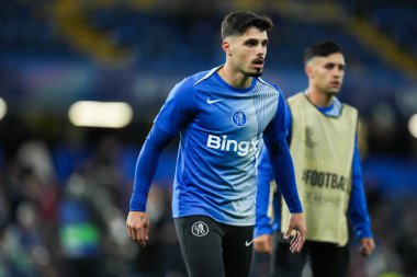 Chelsea 'den Pedro Neto UEFA Şampiyonlar Ligi karşılaşması öncesinde Chelsea - Benfica Stamford Bridge, Londra, İngiltere, 30 Eylül 2025