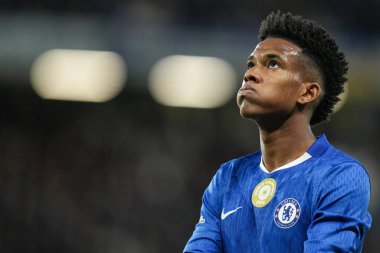 Chelsea 'den Estevao UEFA Şampiyonlar Ligi karşılaşmasında Chelsea - Benfica Stamford Bridge, Londra, 30 Eylül 2025