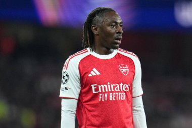 Arsenal 'den Eberechi Eze UEFA Şampiyonlar Ligi karşılaşmasında Arsenal, Olympiakos FC' ye karşı Emirates Stadyumu, Londra, 1 Ekim 2025 