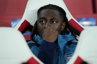 Arsenal 'den Eberechi Eze UEFA Şampiyonlar Ligi karşılaşmasında Arsenal, Olympiakos FC' ye karşı Emirates Stadyumu, Londra, 1 Ekim 2025 