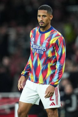 UEFA Şampiyonlar Ligi karşılaşması öncesinde Arsenal ve Olympiakos FC 'ye karşı Emirates Stadyumu, Londra, İngiltere, 1 Ekim 2025 