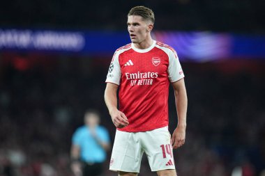 Arsenal 'den Viktor Gyokeres UEFA Şampiyonlar Ligi karşılaşmasında Arsenal, Olympiakos FC' ye karşı Emirates Stadyumu, Londra, 1 Ekim 2025 