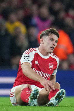Arsenal 'den Viktor Gyokeres UEFA Şampiyonlar Ligi karşılaşmasında Arsenal, Olympiakos FC' ye karşı Emirates Stadyumu, Londra, 1 Ekim 2025 