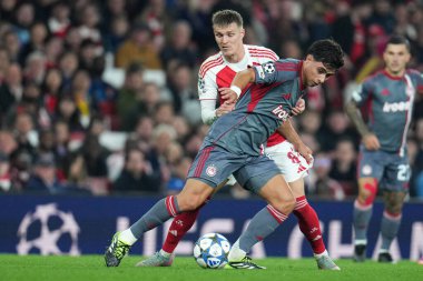 UEFA Şampiyonlar Ligi maçı sırasında Arsenal, Olympiakos FC 'ye karşı Emirates Stadyumu, Londra, 1 Ekim 2025 