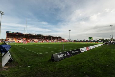 Sewell Group Craven Parkı 'nın genel görünümü Betfred Süper Lig Yarı Final 2 öncesinde Hull KR, St Helens' e karşı Sewell Group Craven Park, Kingston on Hull, Birleşik Krallık, 3 Ekim 2025