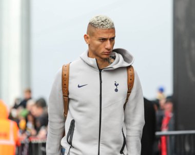 Tottenham Hotspur 'dan Richarlison, Premier Lig maçının başkanı Leeds United ile Tottenham Hotspur arasındaki Elland Road, Leeds, Birleşik Krallık' ta 4 Ekim 2025 'de karşı karşıya geldi. 