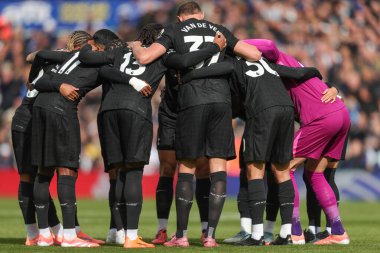 Tottenham Hotspur takımı Premier Lig maçında Leeds United ile Tottenham Hotspur 'a karşı Elland Road, Leeds, İngiltere, 4 Ekim 2025 