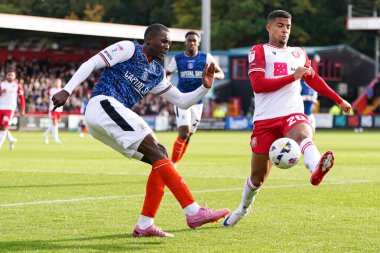 4 Ekim 2025 'te İngiltere' nin Stevenage Stadyumu 'nda Stevenage ile Luton Town arasında oynanan Sky Bet Ligi 1 maçı sırasında