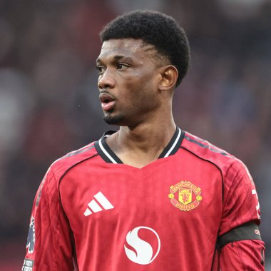 Manchester United 'dan Amad Diallo Premier Lig karşılaşmasında Manchester United ile Sunderland' a karşı Old Trafford, Manchester, İngiltere, 4 Ekim 2025 