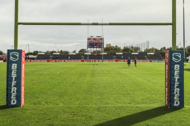 Sewell Group Craven Parkı 'nın genel görünümü Betfred Süper Lig Yarı Final 2 öncesinde Hull KR, St Helens' e karşı Sewell Group Craven Park, Kingston on Hull, Birleşik Krallık, 3 Ekim 2025
