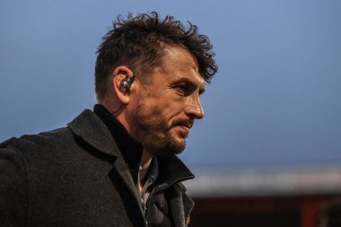 Jon Wilkin, Sewell Group Craven Park, Kingston upon Hull, Birleşik Krallık, 3 Ekim 2025 'te oynanan Betfred Süper Lig Yarı Final maçı sırasında Hull KR, St Helens' e karşı.