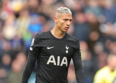 Tottenham Hotspur takımından Richarlison Premier Lig maçında Leeds United ile Tottenham Hotspur arasında oynanan Elland Road, Leeds, İngiltere 'de 4 Ekim 2025 