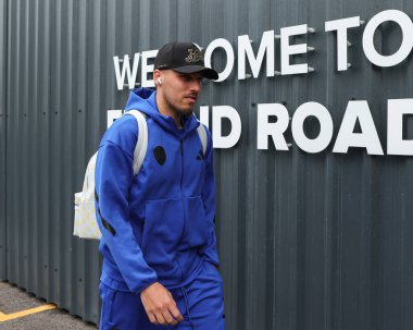 Leeds United takımından Jol Piroe, Leeds United 'ın Tottenham Hotspur' a karşı oynadığı Premier Lig maçına 4 Ekim 2025 'te Leeds, İngiltere' de katıldı. 