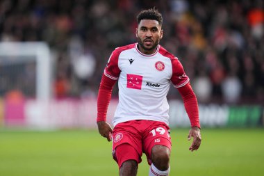 Stevenage 'den Jamie Reid 4 Ekim 2025' te Lamex Stevenage, İngiltere 'de Stevenage-Luton Town maçında