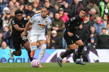 Leeds United takımının oyuncusu Noah Okafor, Leeds United ile Tottenham Hotspur arasında oynanan Premier Lig maçında 4 Ekim 2025 'te Leeds Road, Leeds, İngiltere' de karşı karşıya geldi. 
