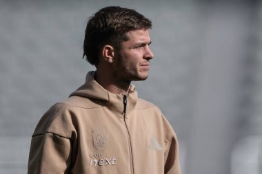 Newcastle 'dan James McAtee, Premier League maçı Newcastle United ve Nottingham Forest maçında 5 Ekim 2025' te St. James 's Park, Newcastle' a geldi.