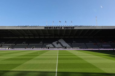 Premier Lig maçı sırasında St James Park 'ın genel görünümü Newcastle United ile Nottingham Ormanı arasındaki St. James' s Park, Newcastle, İngiltere, 5 Ekim 2025