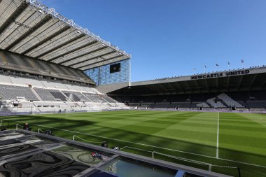Premier Lig maçı sırasında St James Park 'ın genel görünümü Newcastle United ile Nottingham Ormanı arasındaki St. James' s Park, Newcastle, İngiltere, 5 Ekim 2025
