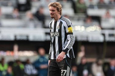 Newcastle United 'dan Nick Woltemade Premier League maçı sırasında Newcastle United, Nottingham Forest' a karşı St. James 's Park, Newcastle, İngiltere, 5 Ekim 2025