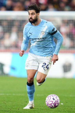 Manchester City 'den Josko Gvardiol Premier Lig maçı sırasında Brentford Manchester City' ye karşı Gtech Community Stadyumu, Londra, Birleşik Krallık, 5 Ekim 2025