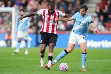Premier Lig maçı sırasında Brentford Manchester City 'ye karşı Gtech Community Stadyumu, Londra, 5 Ekim 2025