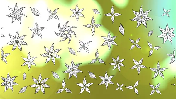 春の花のバックグラウンド 小さな花のラスターキュートなパターン 小さなカラフルな花 ファッションプリントのためのテンプレートのエレガント シームレス モトリー イラスト — ストック写真