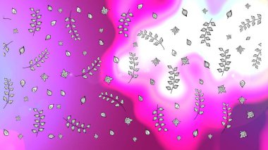 Doğal kozmetik ürünleri, parfüm, çiçekçi dükkanı için bahar ihalesi tasarımı. Menekşe rengi, beyaz, doğal lale çiçekli Raster eskiz deseni. Paketlemek için en iyisi. Karşılama ya da düğün geçmişi olarak kullanılabilir.