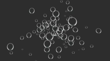 Renkli toplarla hareket arkaplanı.