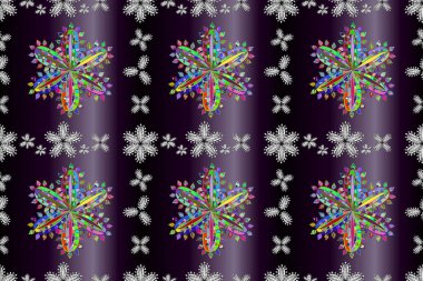 Küçük çiçekteki sevimli çiçek deseni. Kusursuz. Raster illüstrasyonu.